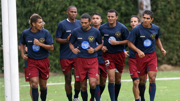 Motagua entrenó con todo su equipo