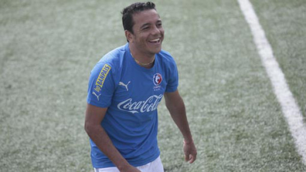 Dani regresó feliz a los entrenamientos