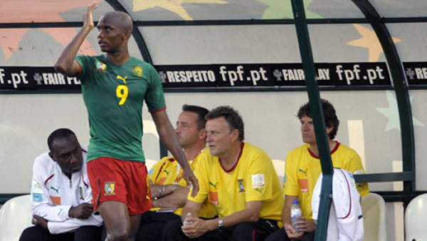 Eto`o espera ser técnico de Camerún