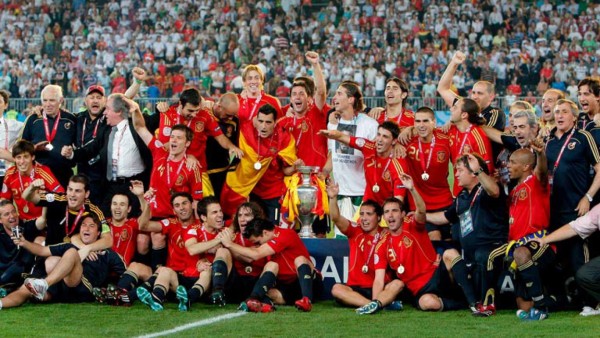 Los 10 últimos campeones de la Eurocopa