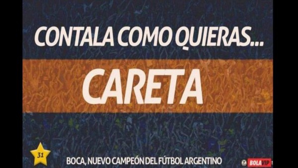 Los mejores memes del título de Boca Juniors en Argentina