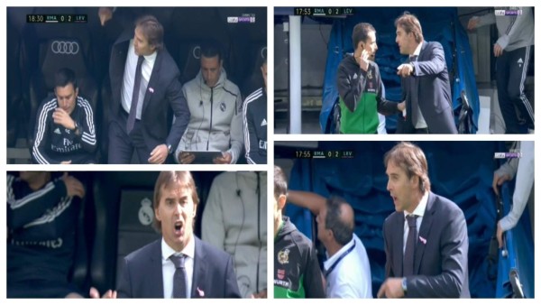 FOTOS: La bronca de Lopetegui y la frustración de los jugadores del Real Madrid