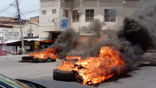 FOTOS: Así luce Honduras con el paro nacional de transporte