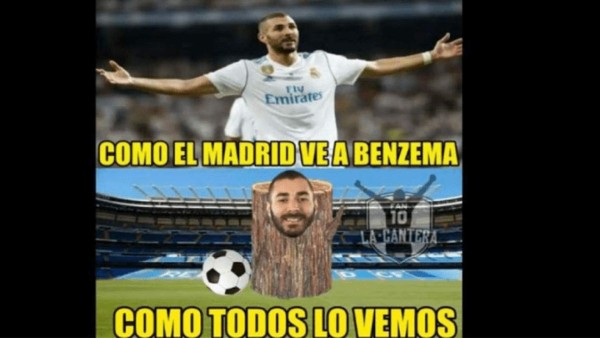 ¡Atacado Benzema! Lluvia memes tras empate del Real Madrid y Atlético
