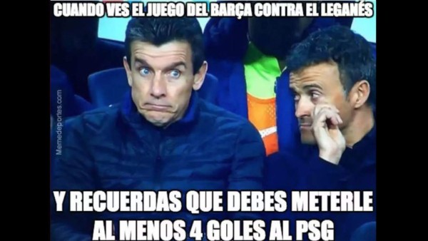 ¿Y LA MSN? Los memes atascan las redes previo al Barca-PSG