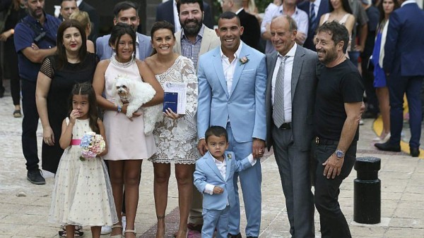 ¡IMPRESIONANTE! Así fue la espectacular y millonaria boda de Carlos Tévez