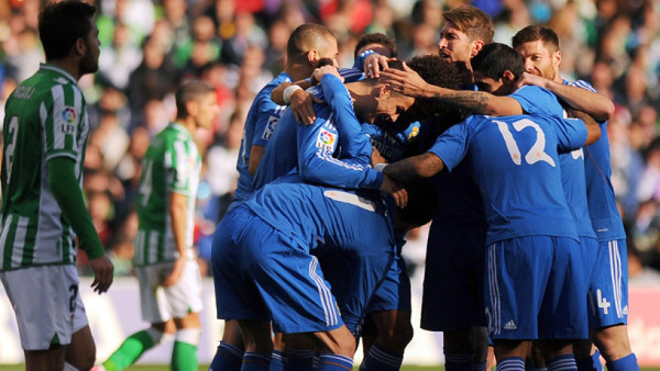 Real Madrid destroza al Betis en su casa