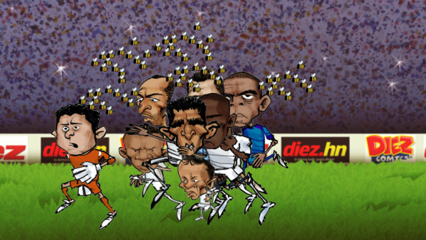 DIEZ CÓMICS: El avispero en el estadio Nacional