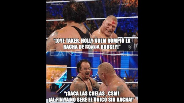 Así se burlan de Ronda Rousey tras su derrota ante Holly Holm en la UFC