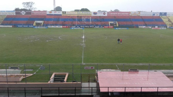 Estadio de La Ceiba está abandonado a un mes que inicie el Apertura