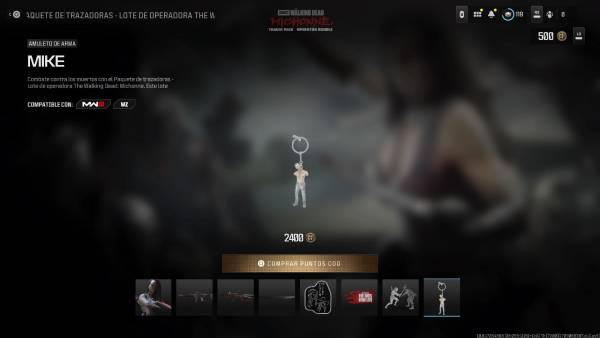 Michonne, de The Walking Dead, ya disponible en Call of Duty: Modern Warfare 3 y Warzone