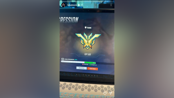 Foto compartida por Dončić a través de sus historias de Instagram.