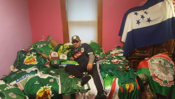 La espectacular colección de camisetas del Marathón de Honduras