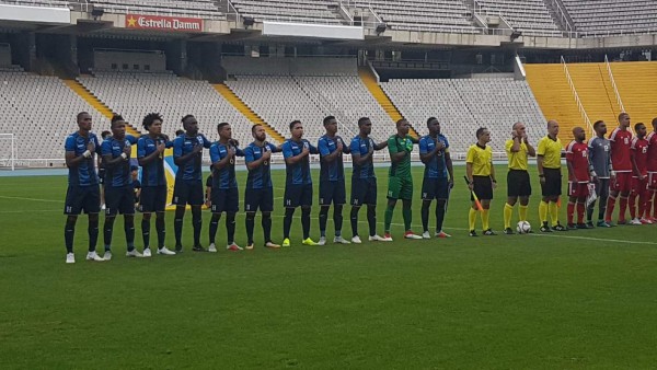 FOTOS: Lo que no se vio del empate de Honduras 1-1 contra Emiratos Árabes