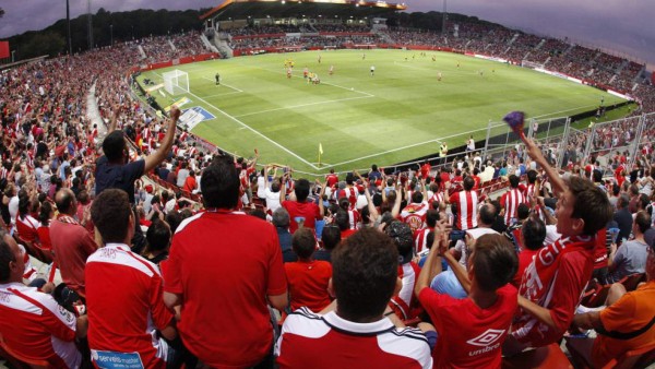 ESPECTACULAR: El estadio Municipal de Montilivi, la nueva casa del 'Choco' Lozano