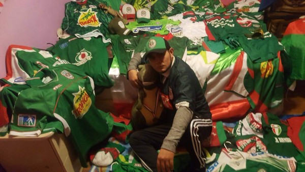 La espectacular colección de camisetas del Marathón de Honduras