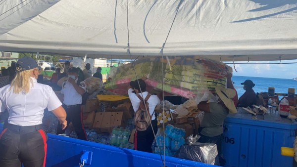 ¡Apocalíptico! Imágenes dolorosas de la devastación que dejó el incendio que arrasó la isla de Guanaja