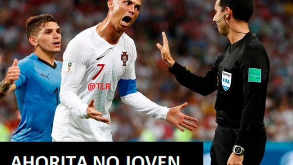 Así se burlan de Cristiano Ronaldo por la eliminación de Portugal del Mundial