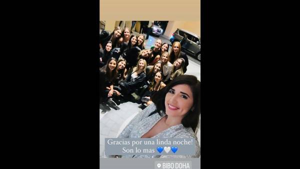 Las esposas de los jugadores de la Albiceleste se reunieron en BIBO DOHA.