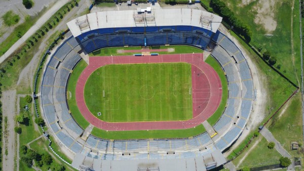 Así se ve el estadio Olímpico desde la última final del fútbol hondureño