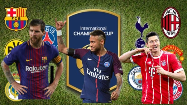 Días, horas y partidos de la International Champions Cup 2018