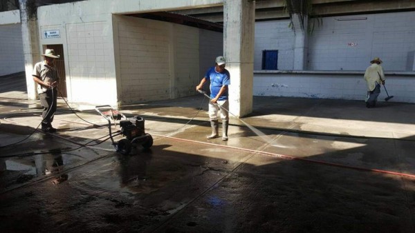 El estadio Morazán recibe 'mimos' de cara al juego Honduras-Costa Rica