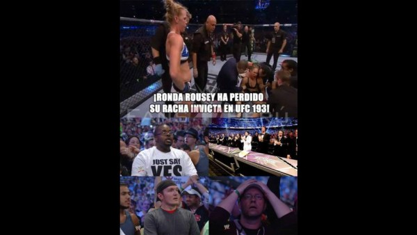 Así se burlan de Ronda Rousey tras su derrota ante Holly Holm en la UFC