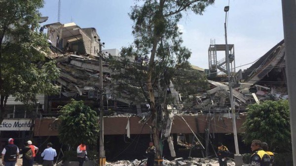 FOTOS: Las impactantes imágenes del terremoto que sacudió México