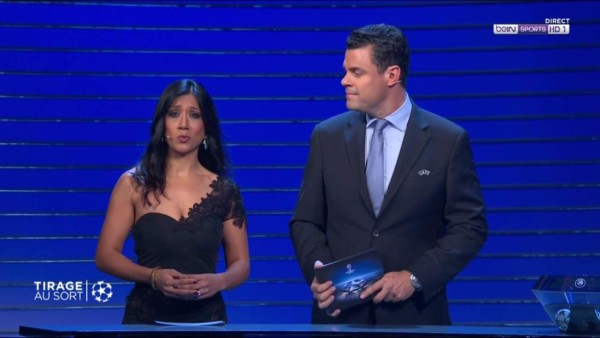 Las fotos más curiosas que dejó el sorteo de Champions con Messi y CR7 de protagonistas