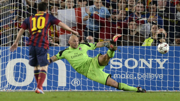 VIDEO: El dudoso penal de Abate contra Neymar