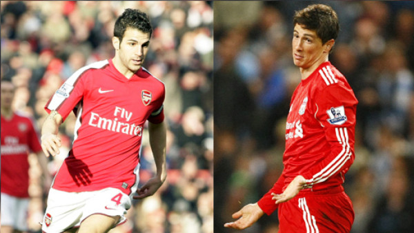 El Barcelona iría por Fábregas y Fernando Torres