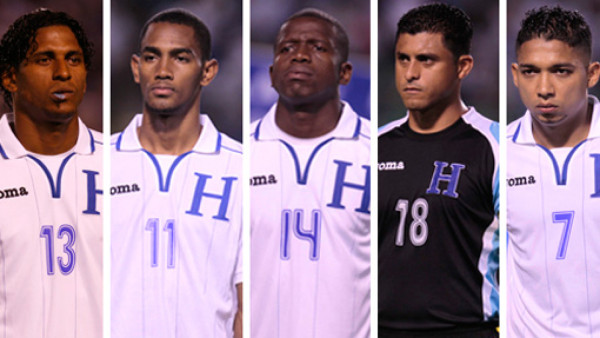 ¡Lista oficial de convocados de Honduras!