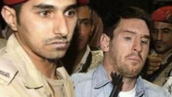 Tremendo susto se lleva Messi en Arabia Saudita