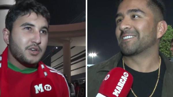 Aficionados marroquíes opinaron sobre el partido de la gran final entre Francia y Argentina.