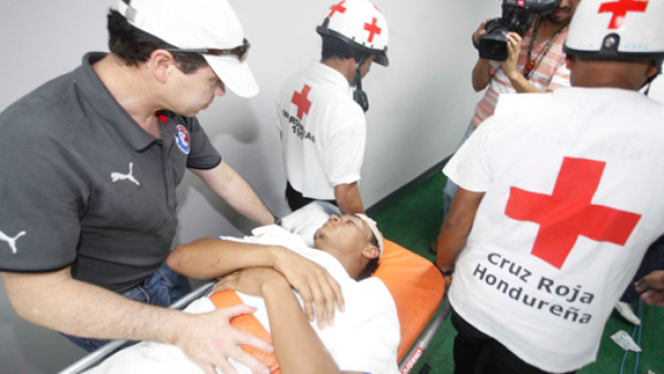 Vandalismo en el Estadio Nacional