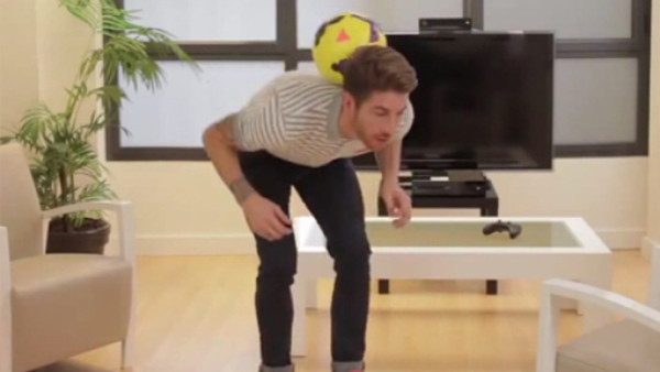 VIDEO: Sergio Ramos demuestra sus habilidades con el balón
