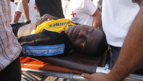 Justo Norales lesionado de gravedad