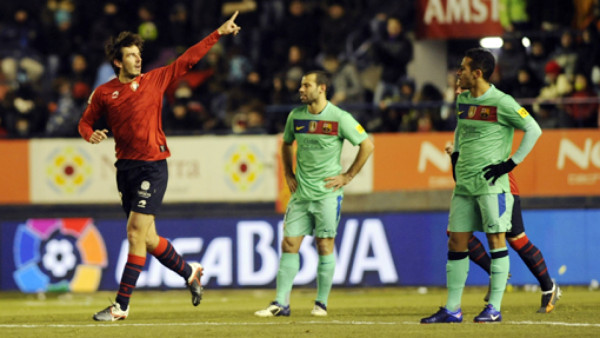 Sorpresa: ¡Barcelona pierde con Osasuna!