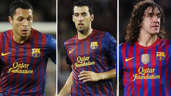 El Barcelona no contará con Busquets, Adriano ni Puyol