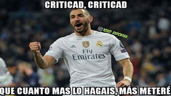 Benzema, Vinicius y Real Madrid, protagonistas de los memes tras eliminar al Atalanta de la Champions