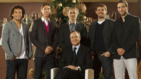 Real Madrid brinda por un gran 2012