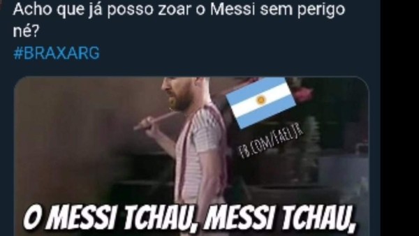 MEMES: Humillan y destrozan a Messi tras derrota de Argentina ante Brasil en la Copa América
