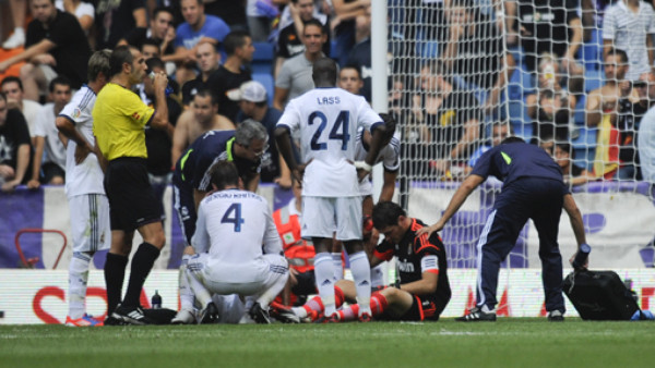 Encontronazo entre Iker Casillas y Pepe