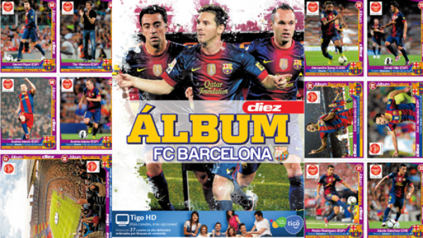 Hoy buscá gratis el álbum del Barcelona en Diario DIEZ