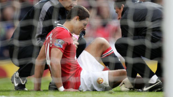 Javier 'Chicharito' Hernández no sufrió grave lesión