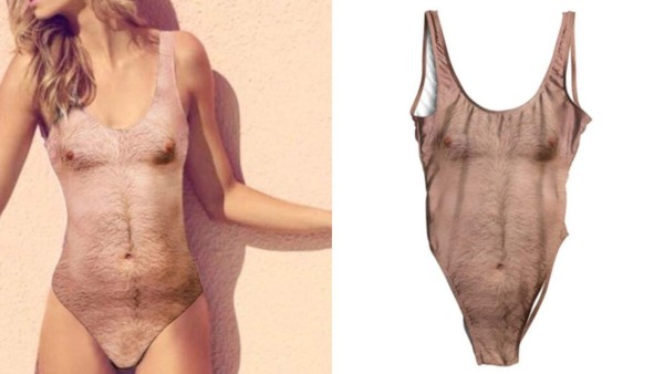 Ex de Cristiano entre las modelos que se unen a la moda del bañador peludo