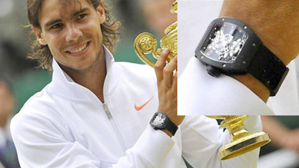 Roban reloj de 300 mil euros a Rafael Nadal