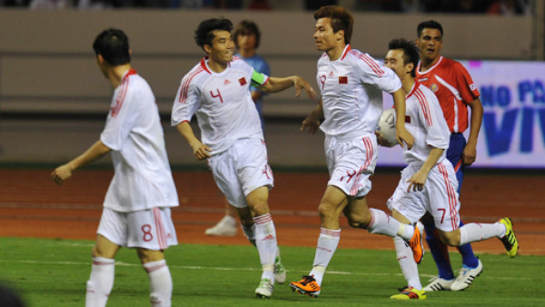 China le amargó a Costa Rica el estreno del estadio Nacional