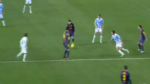 VIDEO: Espectacular 'Tiki Taka” del Barcelona en Málaga