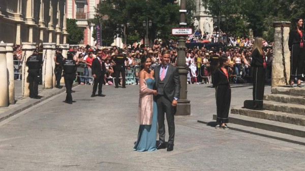 Con invitados de lujo: Las imágenes de la boda de Sergio Ramos y Pilar Rubio